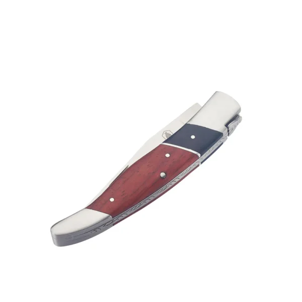 Laguiole 40268494 - Coltello a serramanico legno di ebano